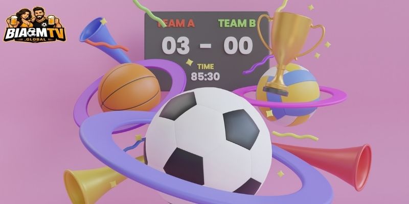 Hệ sinh thái nội dung Biaomtv với trực tiếp bóng đá Full HD, lịch thi đấu, tỷ số, kết quả và nhận định thể thao