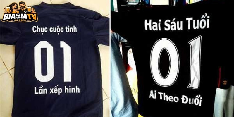 Tiêu chí chọn tên áo bóng đá dễ thương
