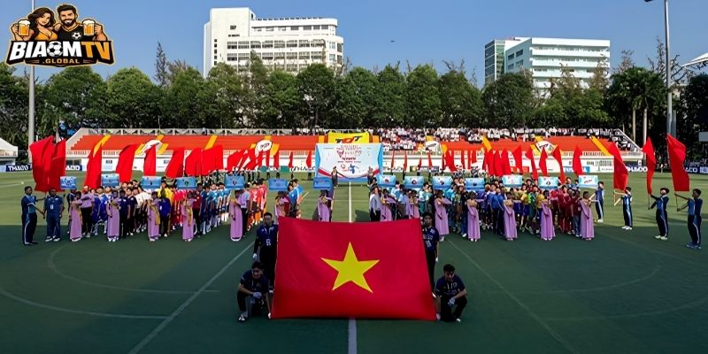 Mẫu kịch bản khai mạc giải bóng đá chuyên nghiệp (chi tiết từng bước)