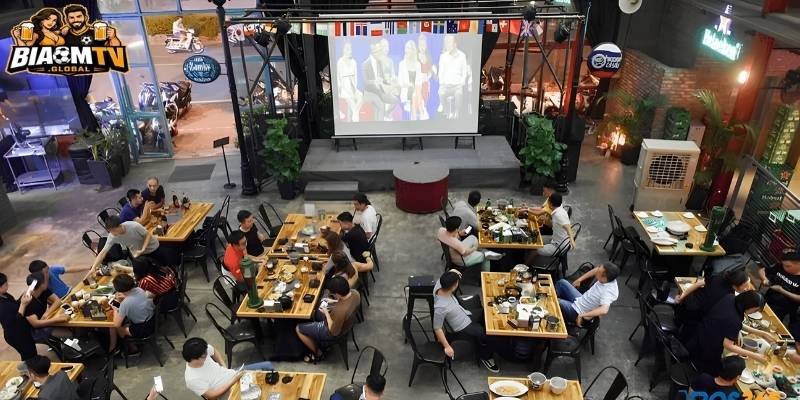 Tổng hợp 6 quán nhậu coi đá banh ấn tượng 